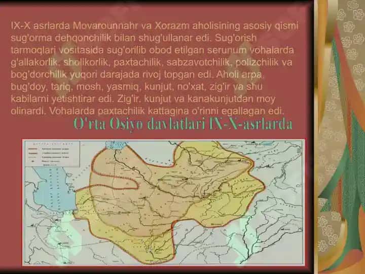 Somoniylardavrida Iqtisodiy Hayot 2