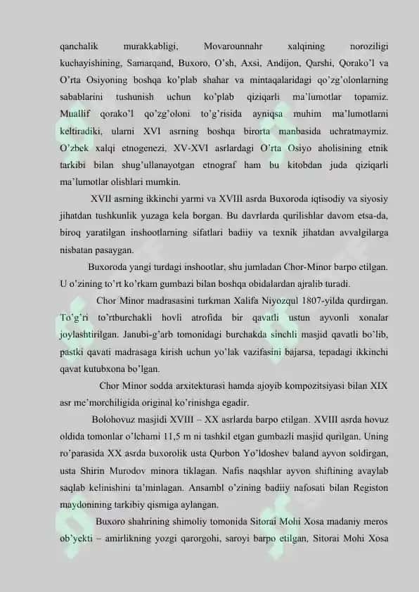 Turkiston Xalqlari Tarixi Tarixshunosligi 8