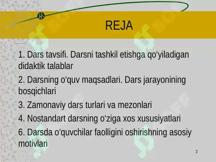 Ta’limni tashkil etish shakllari va turlari 2