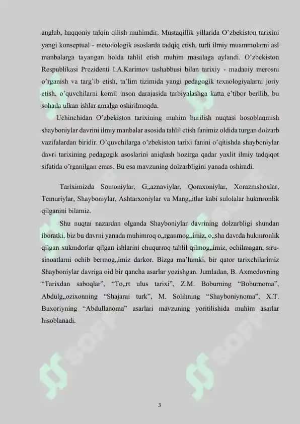 Shayboniylar davrida Movarounnahrda madaniy hayot 3