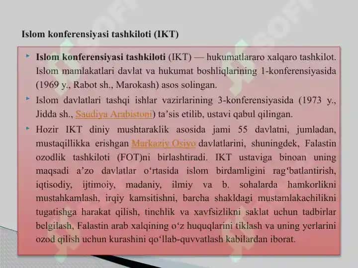 Xalqaro diniy tashkilotlar faoliyatining tarixi va ularning barqaror rivojlanish maqsadlariga erishishdagi ahamiyati 4