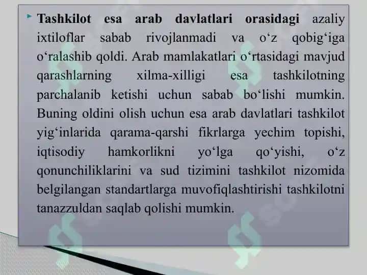 Xalqaro diniy tashkilotlar faoliyatining tarixi va ularning barqaror rivojlanish maqsadlariga erishishdagi ahamiyati 8