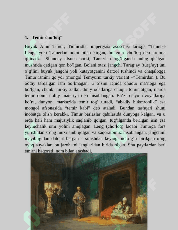 Amir Temur haqida 2