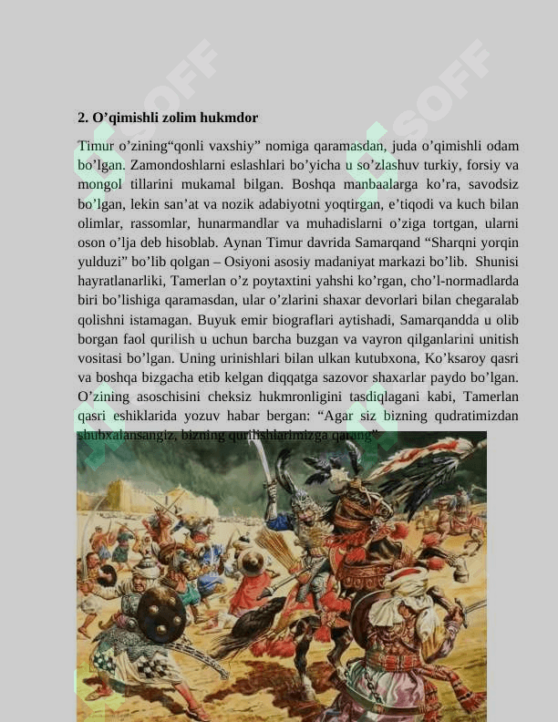 Amir Temur haqida 3