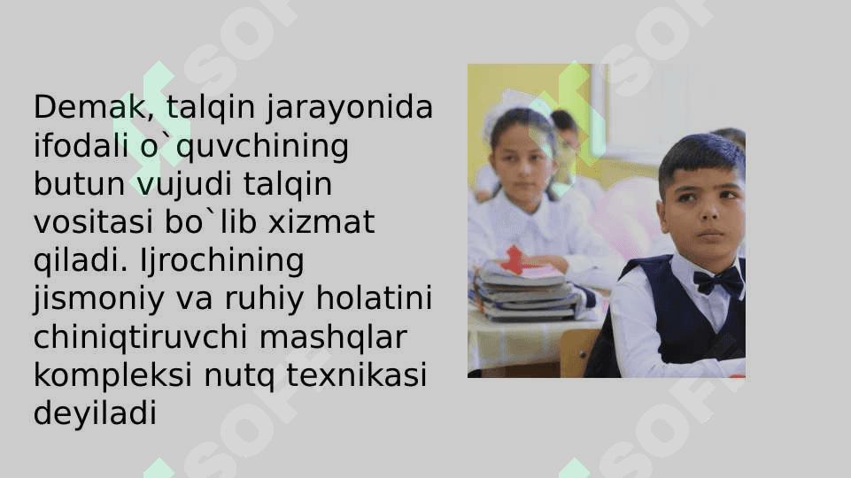Ifodali o’qish  ahamiyati 3