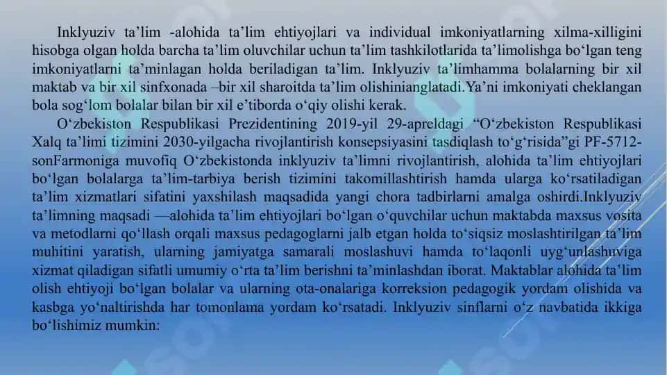 Inklyuziv va boshlangʻich korreksion taʼlimda interfaol metodlardan foydalanish 4