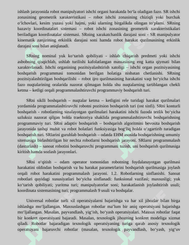 ROBOTLARNI BOSHQARISH TIZIMLARI 4