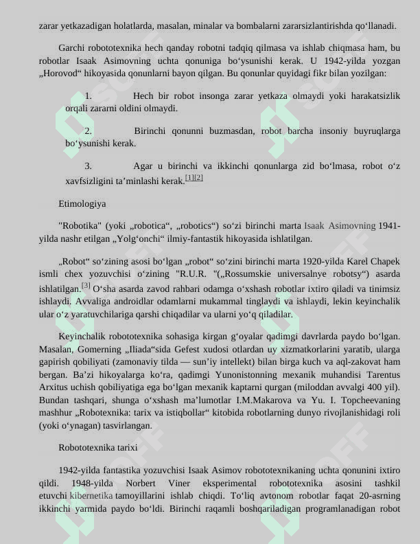 ROBOTLARNI BOSHQARISH TIZIMLARI 6