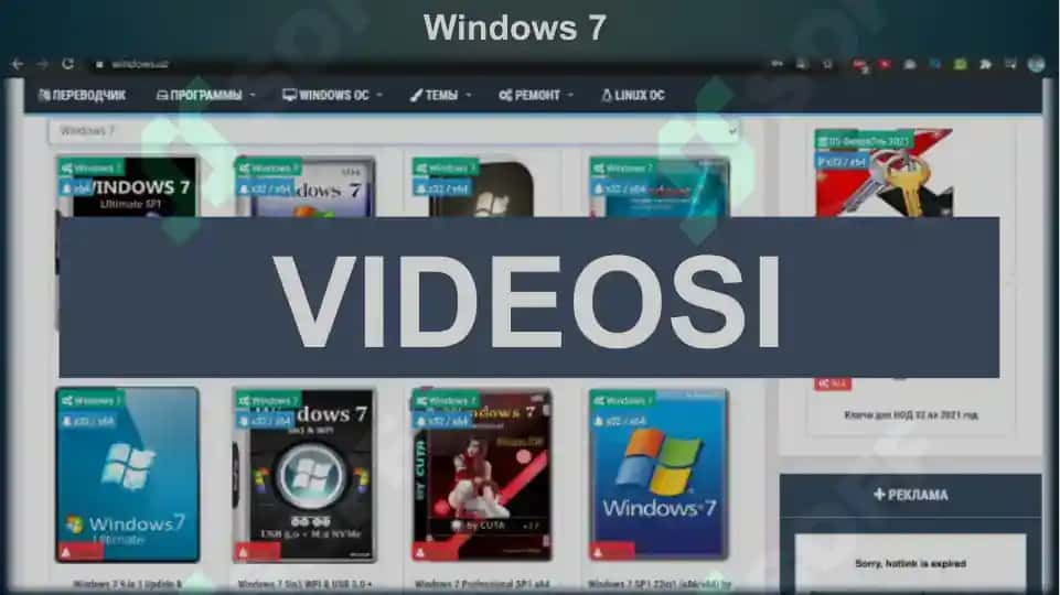 Windows operatsion tizimlari 7