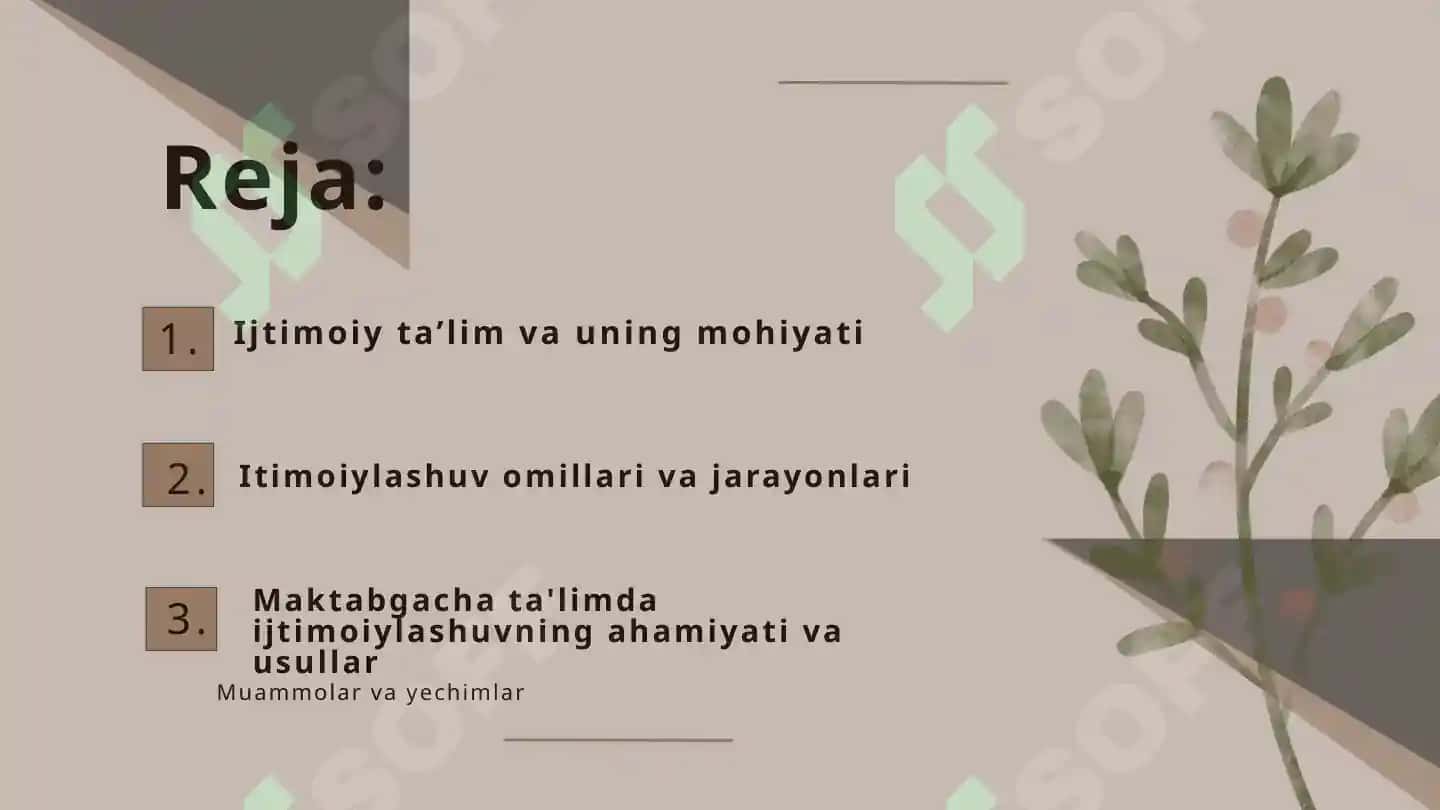 Ijtimoiy Ta'lim 2