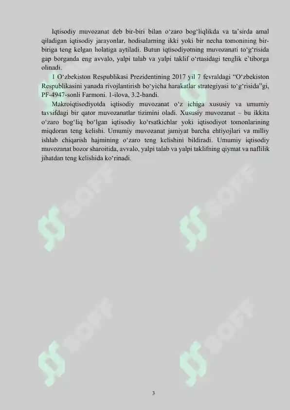 IQTISODIYOTDAGI TARKIBIY O`ZGARISHLAR VA UNING IQTISODIY MUVOZANATGA TA`SIRI 5