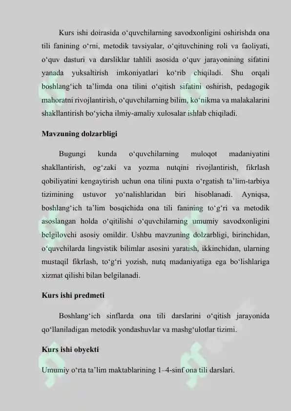 Ona tili va uni o‘qitish metodikasi 4