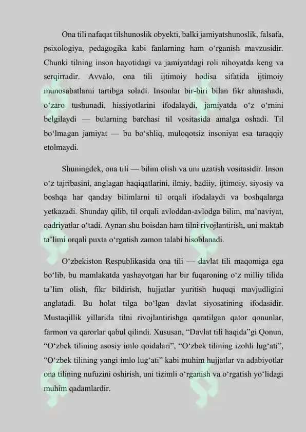 Ona tili va uni o‘qitish metodikasi 7