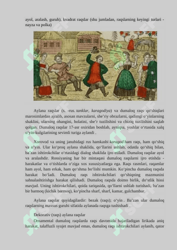 Rus, ukrain, Belarus xalq raqslari 3