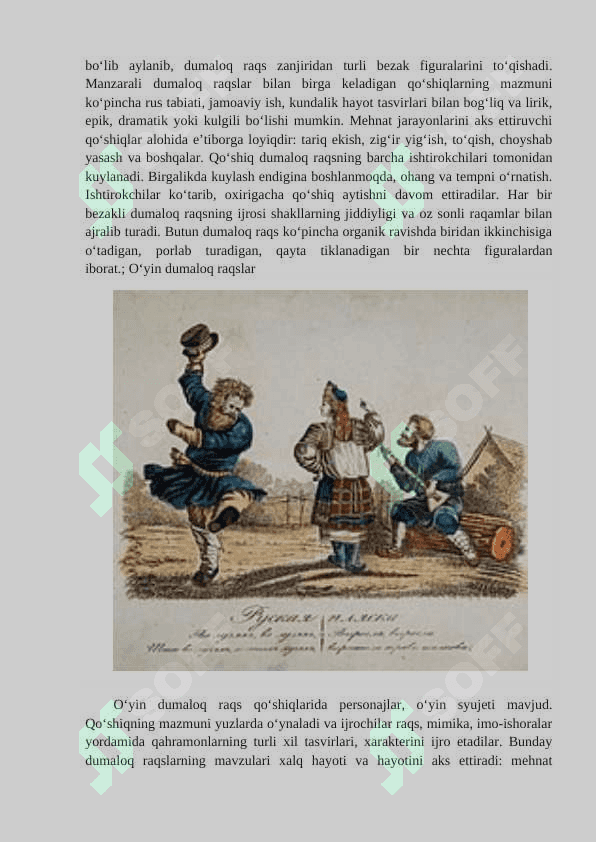Rus, ukrain, Belarus xalq raqslari 4