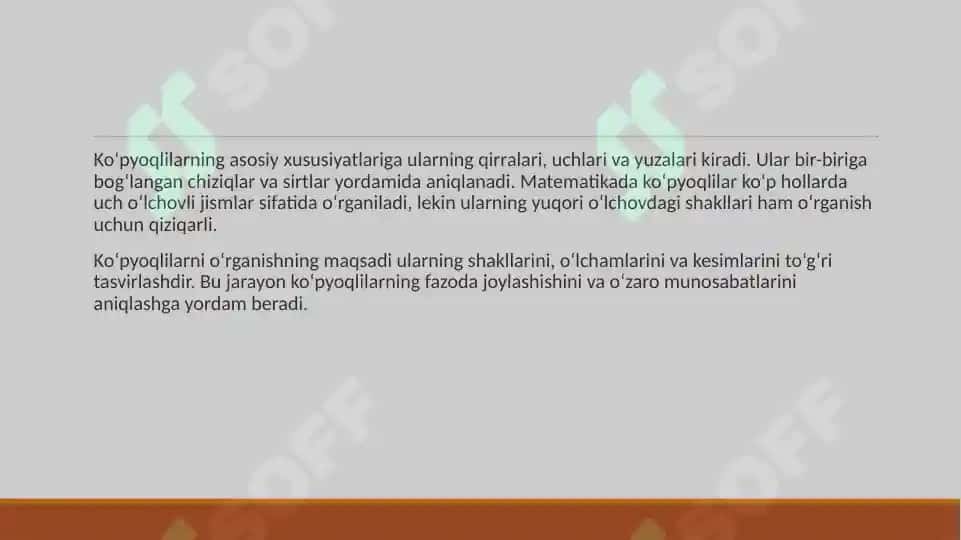 Ko‘pyoqlilar 4