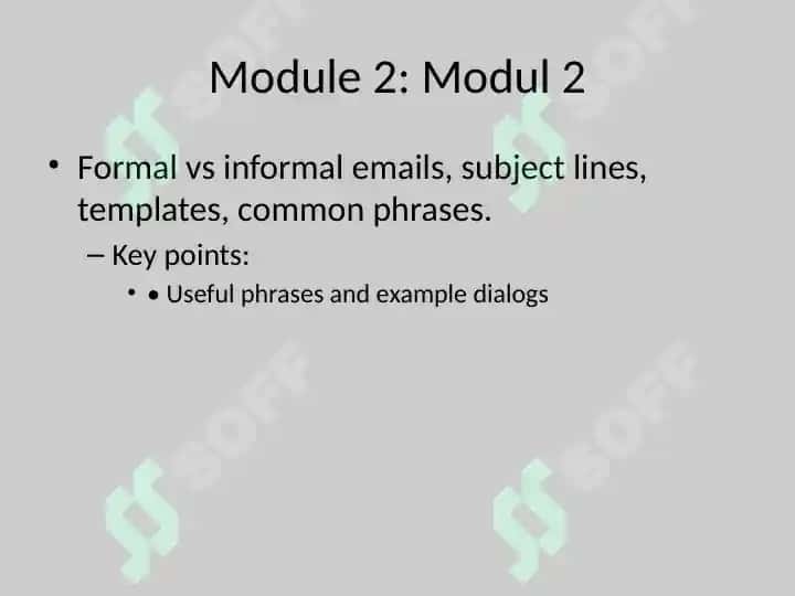 Comprehensive Business English 3