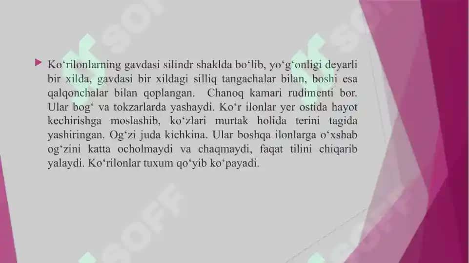 O'zbekistonning zaharli ilonlari, ularning tarqalishi va ahamiyati 8