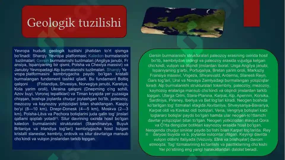 Yevropa geodeziya va geoinformatika 4