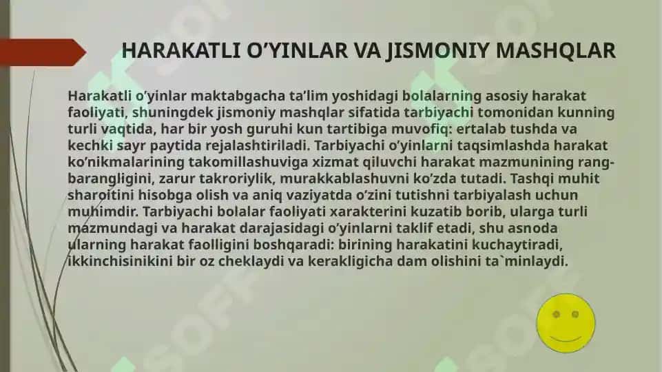 Harakatlarga o‘rgatish bosqichlarining tuzilish asoslari 3