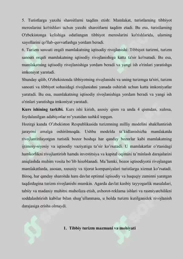 O’zbekistonda tibbiyotning rivojlanishi va uning turizmga ta’siri 4