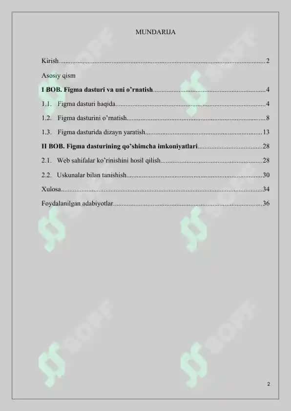 Figma dasturi bilan ishlashning qoʻshimcha imkoniyatlari 2
