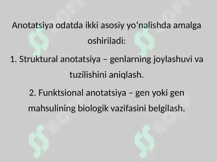 Genlarni anotatsiyalash usullari 3