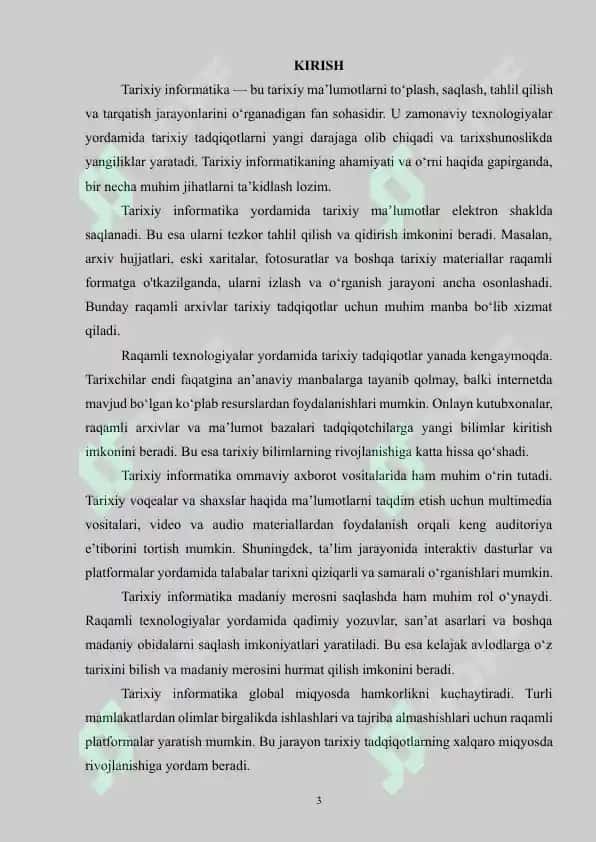 Tarixiy Informatika 3
