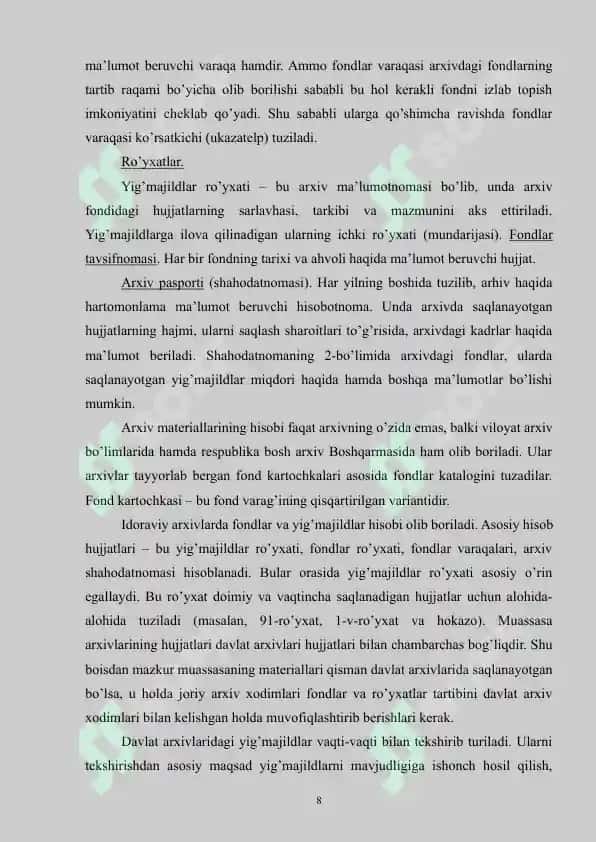 Tarixiy Informatika 8
