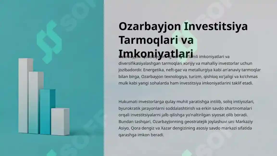 Ozarbayjon investitsiya siyosati 3