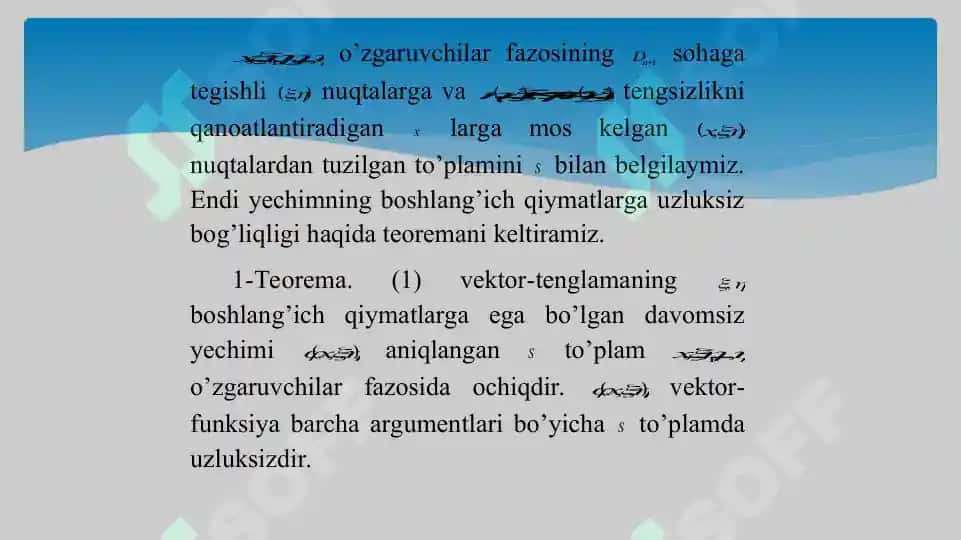 Differensial tenglamalar fanidan tayyorlagan mustaqil ishi 4
