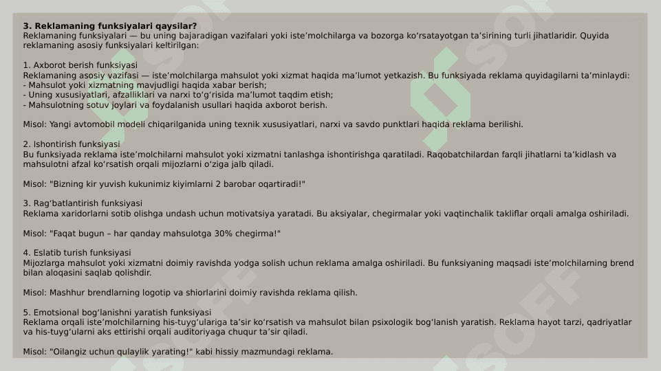 Reklama tarixi va rivojlanish evolyutsiyasi 5