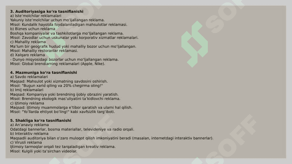 Reklama tarixi va rivojlanish evolyutsiyasi 8
