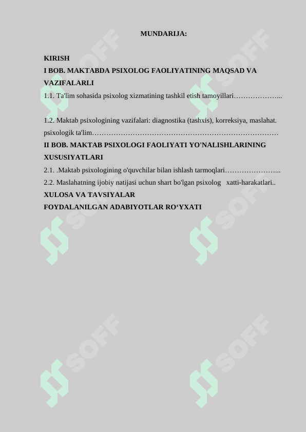 MAKTAB PSIXOLOGINING PISIXOLOGIK MAʼRUZA OʻTKAZISHIGA QOʻYILADIGAN TALABLAR 2