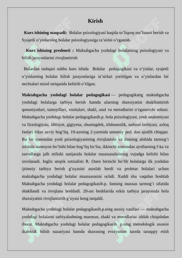 MAKTABGACHA YOSHDAGI BOLALARDA BILISH JARAYONLARINI SHAKLLANTIRISH 3