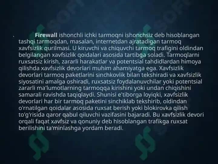 Firewall turlari 4
