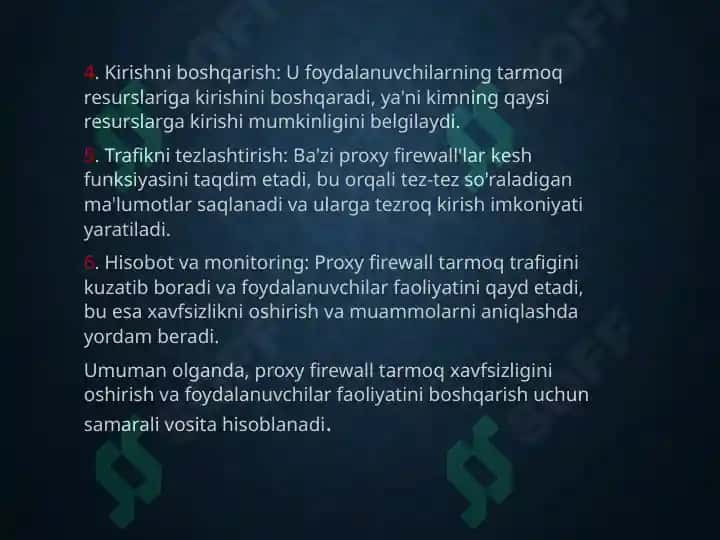 Firewall turlari 6