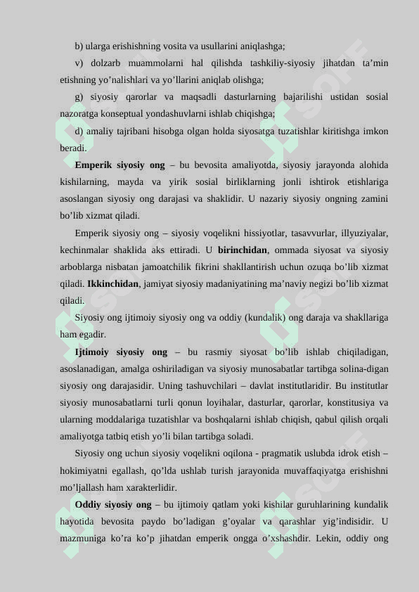 Siyosat madaniyat siyosiy mafkuralar 8