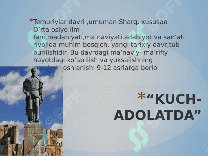 Temuriylar davri manaviyati 3