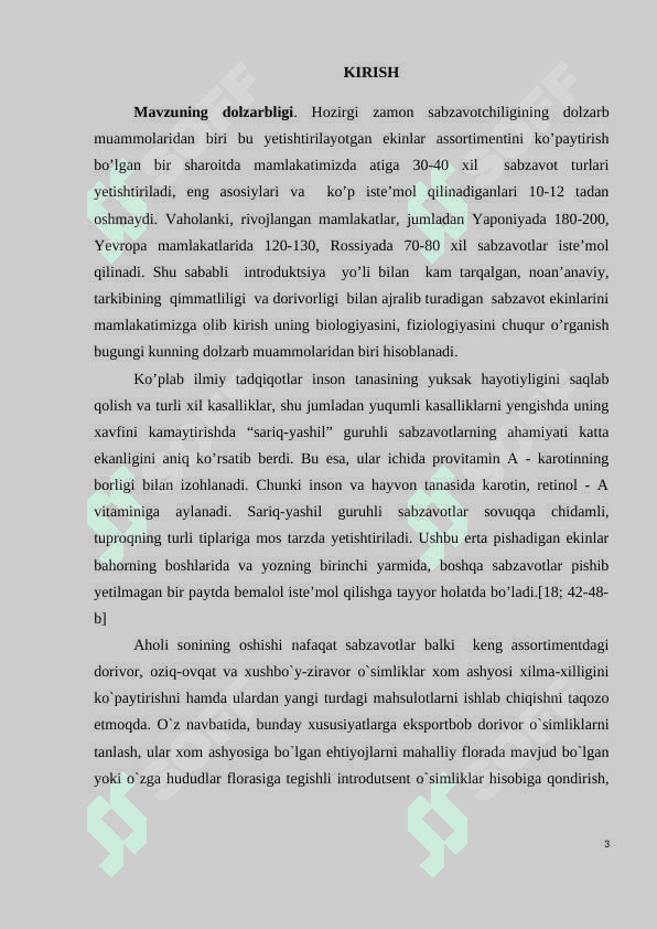 Surxondaryo viloyatining taqir tuproqlarida ingichka tolali paxta navlarining hosildorligiga mineral o’g’itlarning ta’siri 3