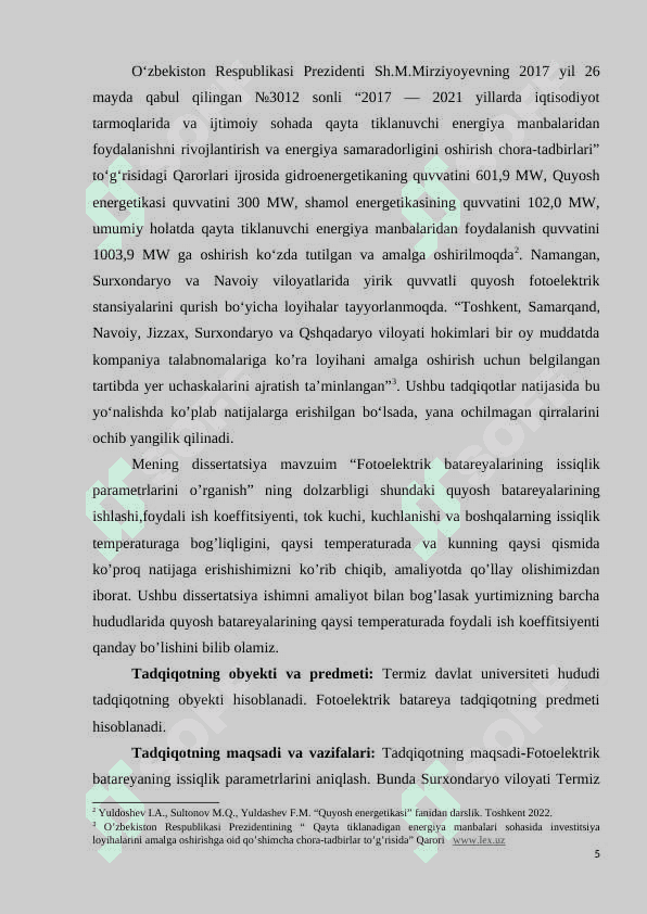 QUYOSH ENERGETIKASINING RIVOJLANISH BOSQICHLARI VA KELAJAKDAGI ISTIQBOLLARI 3