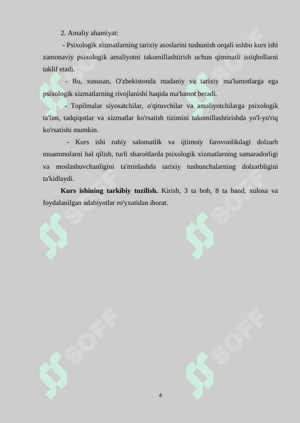 Psixologik xizmat fani rivojlanishining ilmiy tarixiy asoslari 6