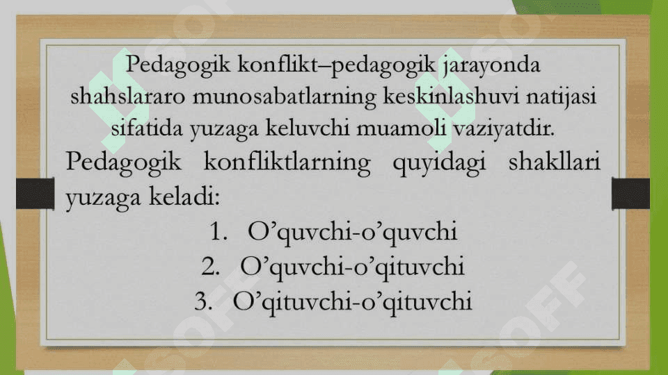 Pedagogik nizolar 3