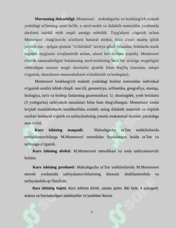 Mariya montessori  metodikasi asosida tarbiya berishning bola rivojlanishidagi orni 4