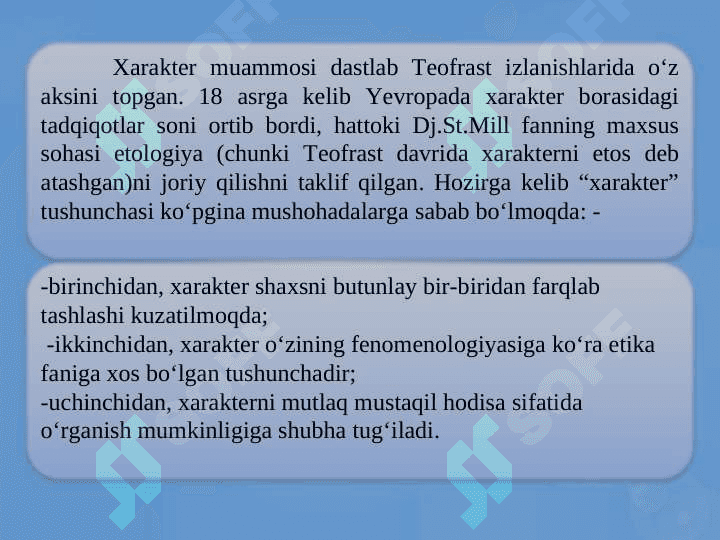 XARAKTER VA QOBILYAT. 7