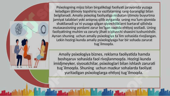 MALAKALI AMALIYOTCHI PSIXOLOG NAZARIYOTCHI VA AMALIYOTCHI SIFATIDA 3
