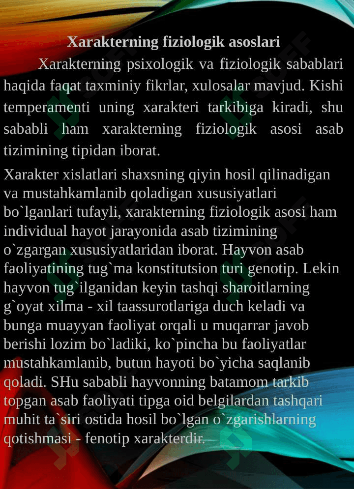 Xarakter va qobilyat 7