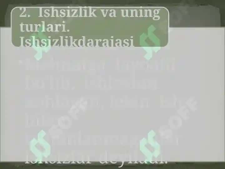 Bandlik va ishsizlik 6