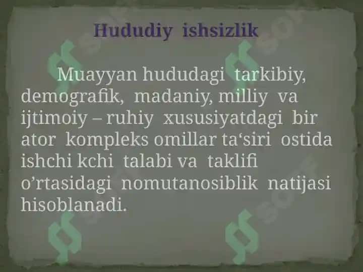 Bandlik va ishsizlik 8