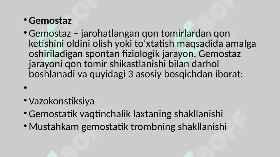 gemostaz 2